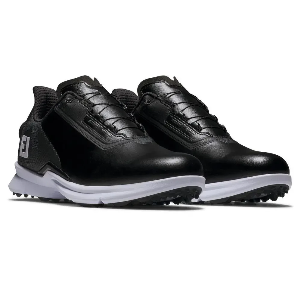 FootJoy Fuel Sneakers Men's US 10.5 Black White Low Top Golf Shoes LIQ1586